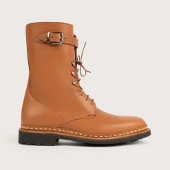 Heschung Les Intemporels|Bottines Et Bottes|Botte Sergent PurecalfcolorisGold,semelleRavel
