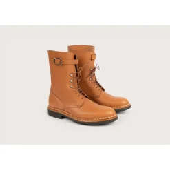 Heschung Les Intemporels|Bottines Et Bottes|Botte Sergent PurecalfcolorisGold,semelleRavel