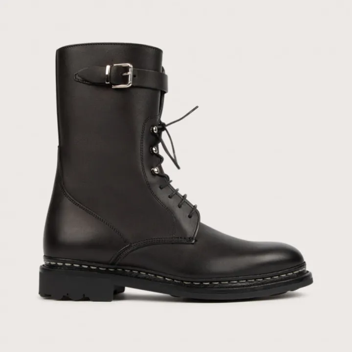 Heschung Les Intemporels|Bottines Et Bottes|Botte Sergent AnilcalfcolorisNoir,semelleRavel
