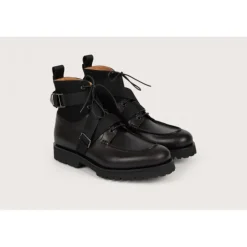 Heschung Bottines|Bottine Buis-S Anilcalf/ToilecolorisNoir,semelleG-Light