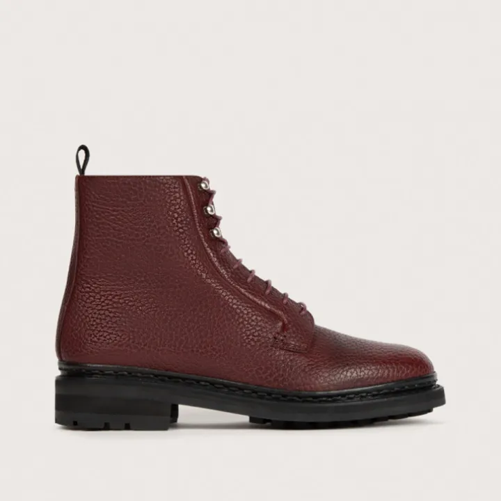 Heschung Bottines Et Bottes|Bottine Carex BufalocolorisChianti,semelleCommando