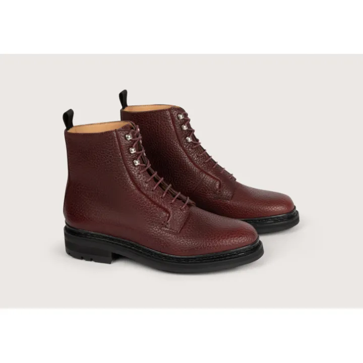 Heschung Bottines Et Bottes|Bottine Carex BufalocolorisChianti,semelleCommando