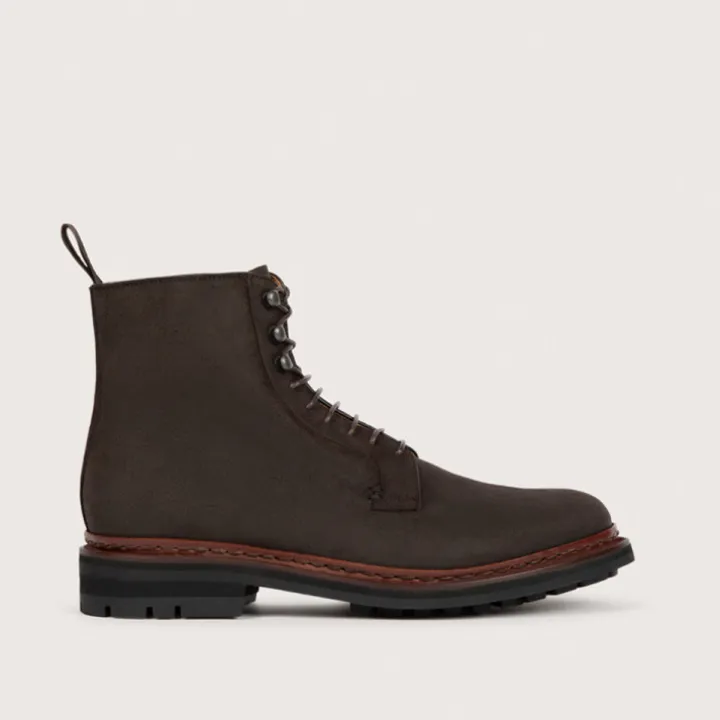 Heschung Bottines|Bottine Carex VeloursGcolorisMoro,semelleCommando