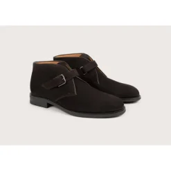 Heschung Bottines|Bottine Chêne HydrovelourscolorisMoro,semelleOnyx
