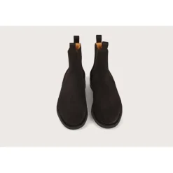 Heschung Les Intemporels|Bottines|Bottine Frêne HydrovelourscolorisMoro,semelleOnyx