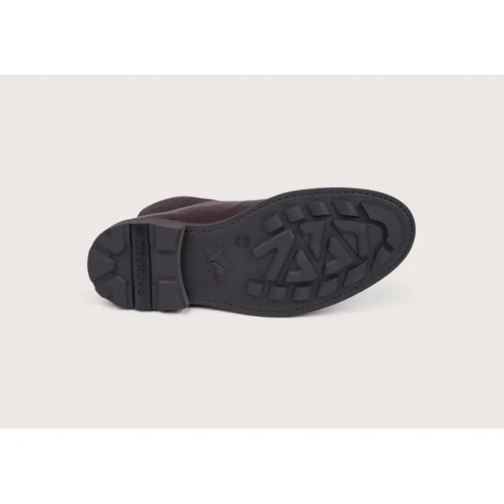 Heschung Les Intemporels|Bottines|Bottine Ginkgo Beluga/HydrovelourscolorisMoro,semelleRavel