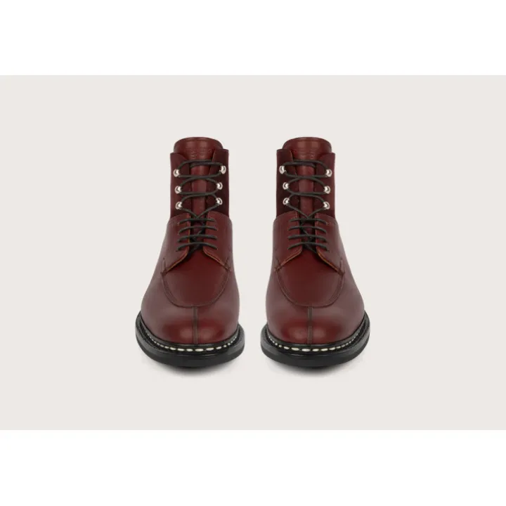 Heschung Les Intemporels|Bottines Et Bottes|Bottine Ginkgo Suportlo/HydrovelourscolorisMerlot,semelleRavel