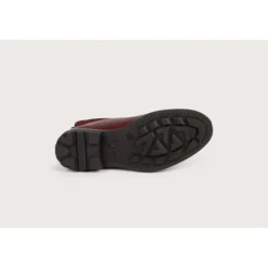 Heschung Les Intemporels|Bottines Et Bottes|Bottine Ginkgo Suportlo/HydrovelourscolorisMerlot,semelleRavel