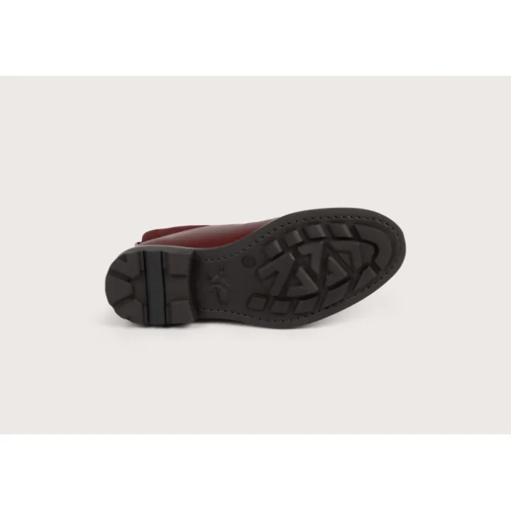 Heschung Les Intemporels|Bottines Et Bottes|Bottine Ginkgo Suportlo/HydrovelourscolorisMerlot,semelleRavel