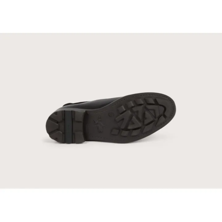 Heschung Les Intemporels|Bottines Et Bottes|Bottine Ginkgo Anilcalf/CachemirecolorisNoir,semelleRavel