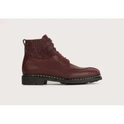 Heschung Les Intemporels|Bottines Et Bottes|Bottine Ginkgo Bufalo/CrazycolorisChianti,semelleRavel