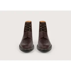 Heschung Les Intemporels|Bottines|Bottine Ginkgo Suportlo/HydrovelourscolorisMoro/Cafu00e9,semelleRavel