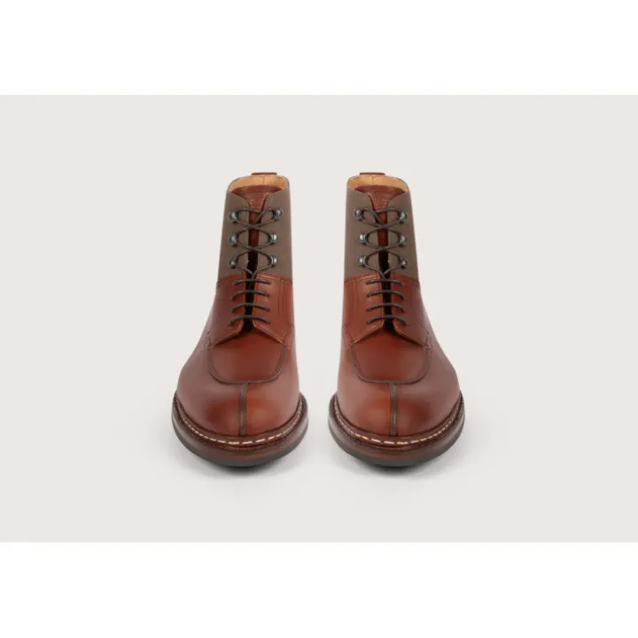 Heschung Les Intemporels|Bottines|Bottine Ginkgo Suportlo/ToilecolorisExpresso,semelleRavel