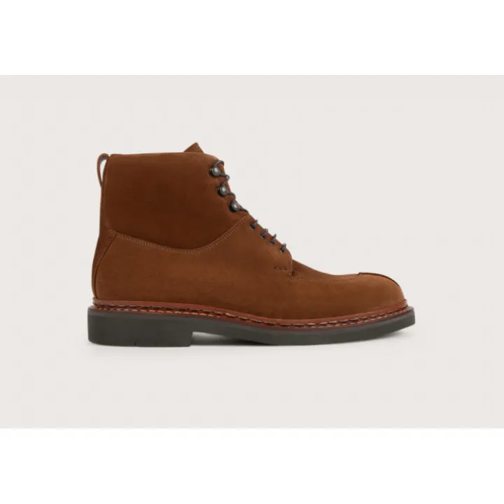 Heschung Bottines|Bottine Grenadier HydrovelourscolorisCigare,semelleHu00e9vu00e9a