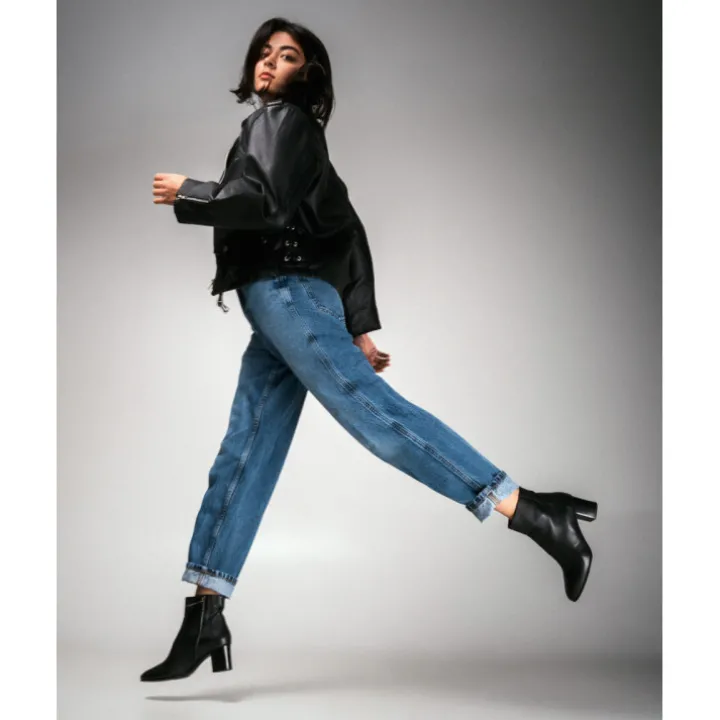 Heschung Bottines Et Bottes|Bottine Hebe KidcalfcolorisNoir,semelleCuir