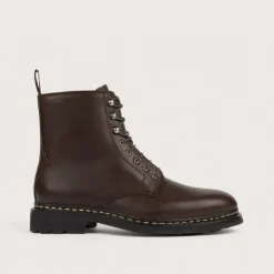 Heschung Les Intemporels|Bottines Et Bottes|Bottine Hêtre AnilcalfcolorisCafu00e9,semelleRavel
