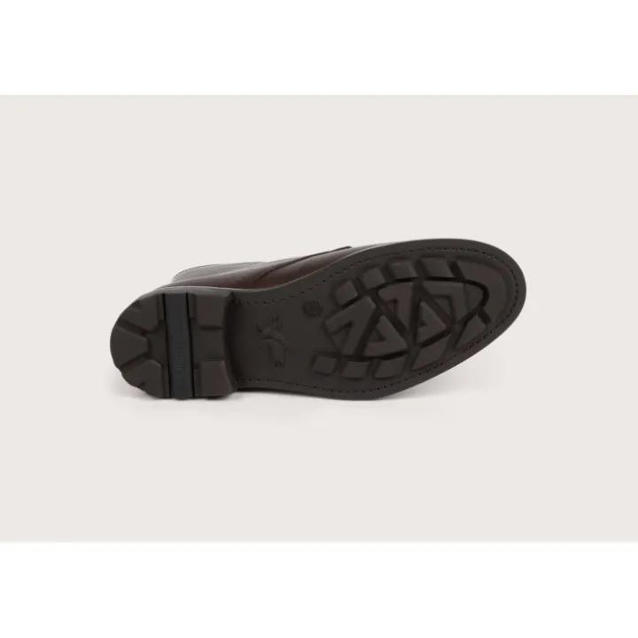 Heschung Les Intemporels|Bottines Et Bottes|Bottine Hêtre AnilcalfcolorisCafu00e9,semelleRavel