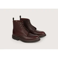 Heschung Les Intemporels|Bottines|Bottine Hêtre Beluga/MoutoncolorisMoro,semelleRavel