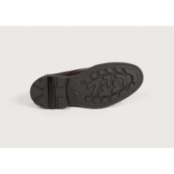 Heschung Les Intemporels|Bottines|Bottine Hêtre Beluga/MoutoncolorisMoro,semelleRavel