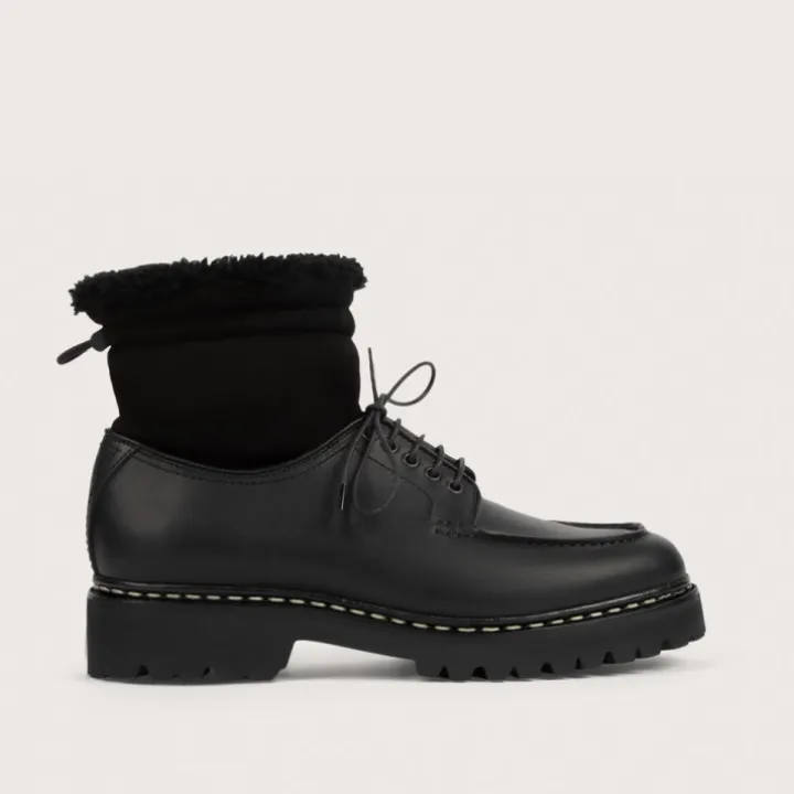 Heschung Bottines Et Bottes|Bottine Iberis Suportlo/MoutoncolorisNoir,semelleG-Light