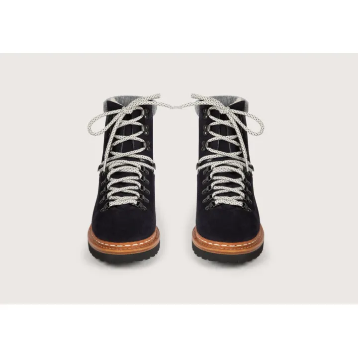 Heschung Bottines|Bottine Iseran HydrovelourscolorisNavy,semelleRoccia