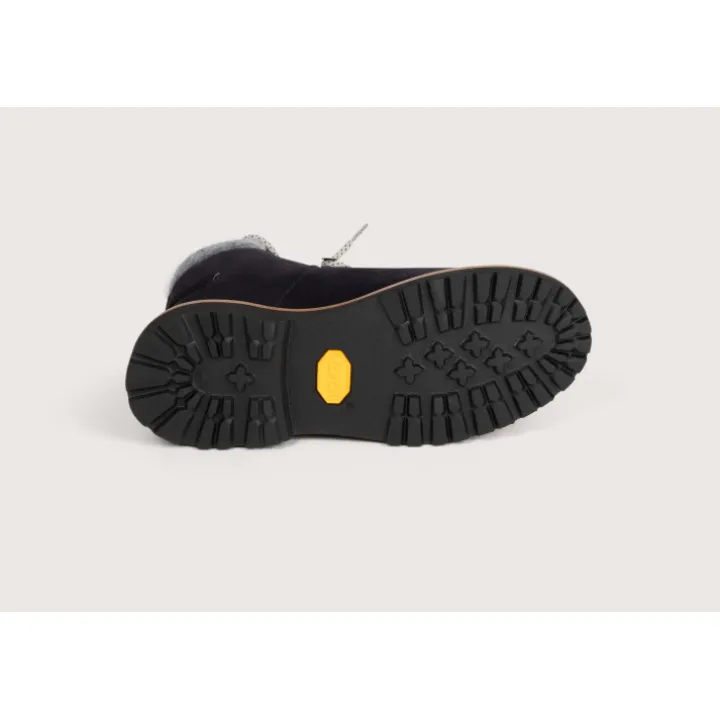 Heschung Bottines|Bottine Iseran HydrovelourscolorisNavy,semelleRoccia