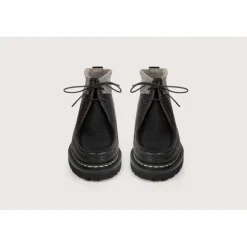 Heschung Bottines Et Bottes|Bottine Lierre Bufalo/VeloursFeutrecolorisNoir,semelleRoccia