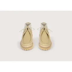 Heschung Bottines Et Bottes|Bottine Lierre Capra/TweedcolorisCreme/Argile,semelleRoccia