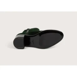 Heschung Bottines Et Bottes|Bottine Madeline VelvetcolorisVigne,semellecuirP