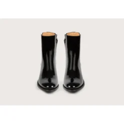 Heschung Bottines Et Bottes|Bottine Madeline VerniscolorisNoir,semelleCuir