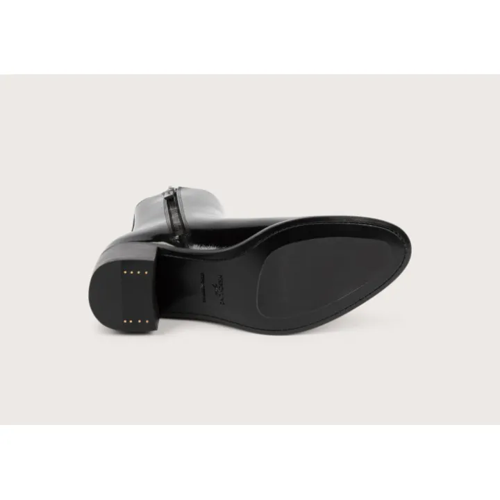 Heschung Bottines Et Bottes|Bottine Madeline VerniscolorisNoir,semelleCuir