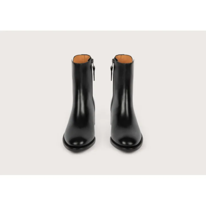 Heschung Bottines Et Bottes|Bottine Madeline BoxcolorisNoir,semelleCuir
