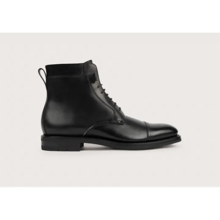 Heschung Bottines|Bottine Nordmann BoxcolorisNoir,semelleLabyrinthe