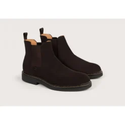 Heschung Les Intemporels|Bottines|Bottine Tremble HydrovelourscolorisMoro,semelleHevea