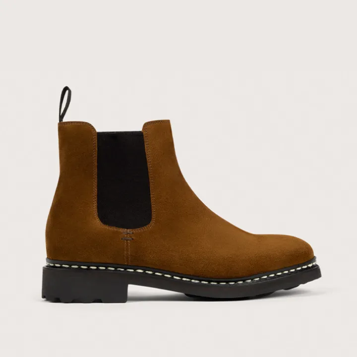 Heschung Les Intemporels|Bottines Et Bottes|Bottine Tremble VelourscolorisToundra,semelleRavel
