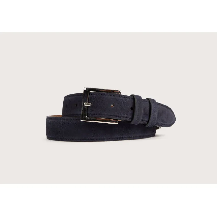 Heschung Accessoires|Ceinture Nation VeloursNavy