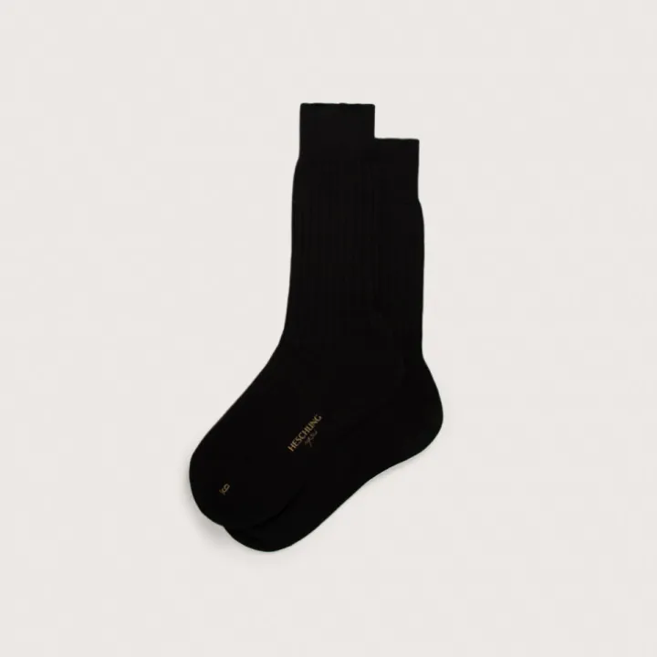 Heschung Accessoires|Chaussettes CotonNero