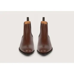 Heschung Les Intemporels|Bottines Et Bottes|Chelsea Boots Frêne KidcalfcolorisChocolat,semelleCuir