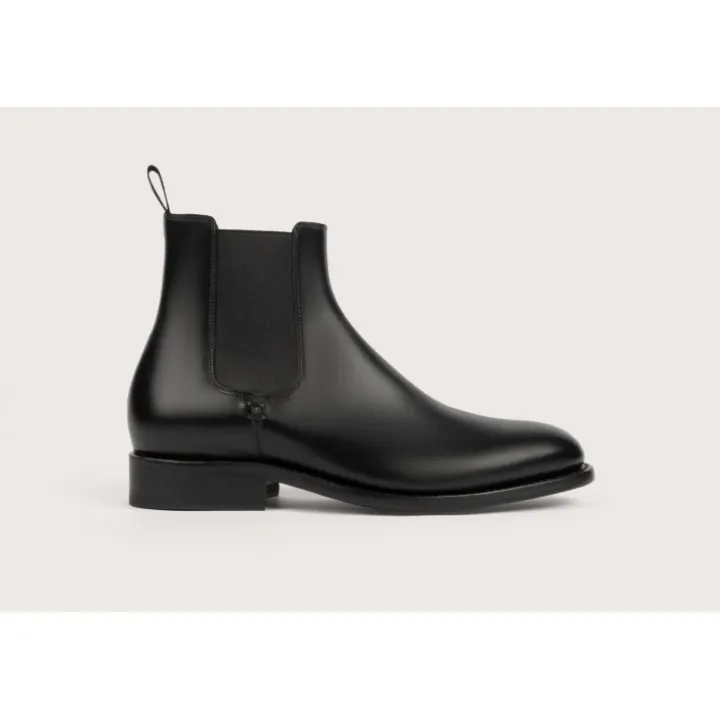 Heschung Les Intemporels|Bottines Et Bottes|Chelsea Boots Frêne BoxcolorisNoir,semelleCuir