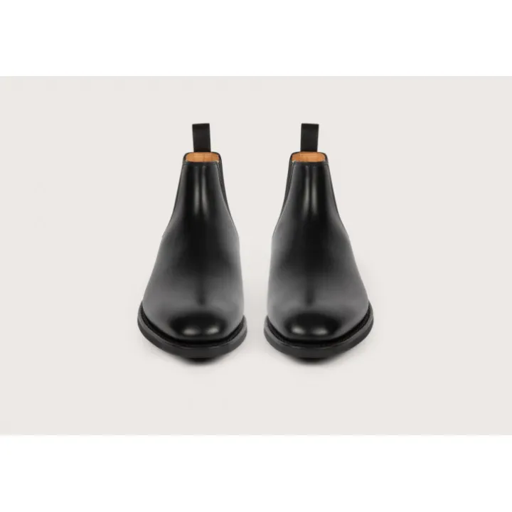 Heschung Les Intemporels|Bottines|Chelsea Boots Fusain BoxcolorisNoir,semelleOnyx