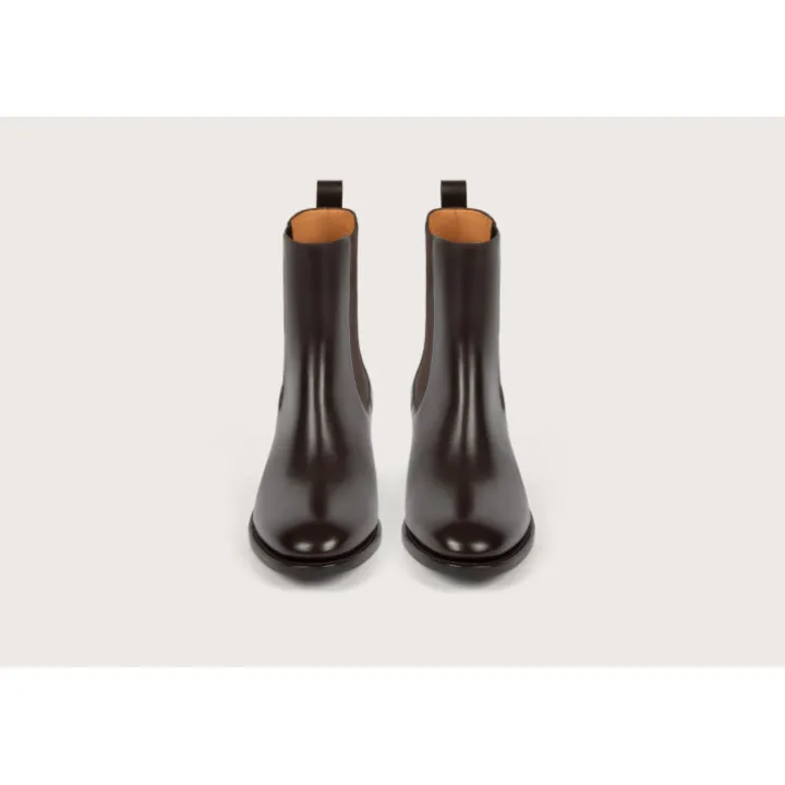Heschung Les Intemporels|Bottines Et Bottes|Chelsea Boots Maud BoxcolorisMoro,semelleCuir