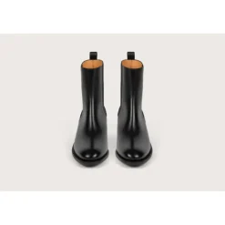 Heschung Les Intemporels|Bottines Et Bottes|Chelsea Boots Maud BoxcolorisNoir,semelleCuir