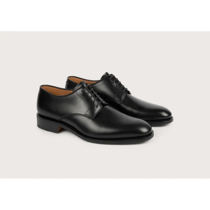 Heschung Les Intemporels|Derbies|Derby Aralia BoxcolorisNoir,semelleCuir