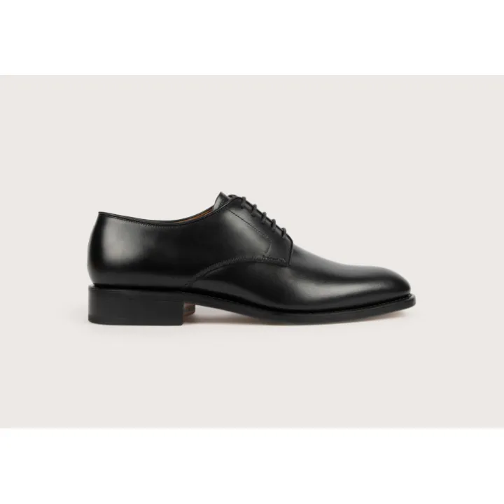 Heschung Les Intemporels|Derbies|Derby Aralia BoxcolorisNoir,semelleCuir