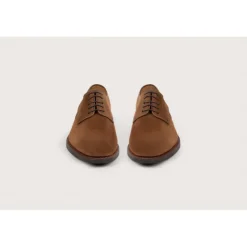 Heschung Les Intemporels|Derbies|Derby Aralia HydrovelourscolorisCigagre,semelleOnyx