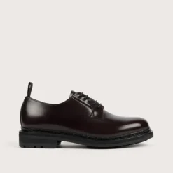 Heschung Derbies|Derby Aronia WindsorcolorisAubergine,semelleCommando