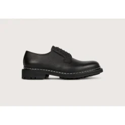 Heschung Derbies|Derby Aronia BelugacolorisNoir,semelleCommando