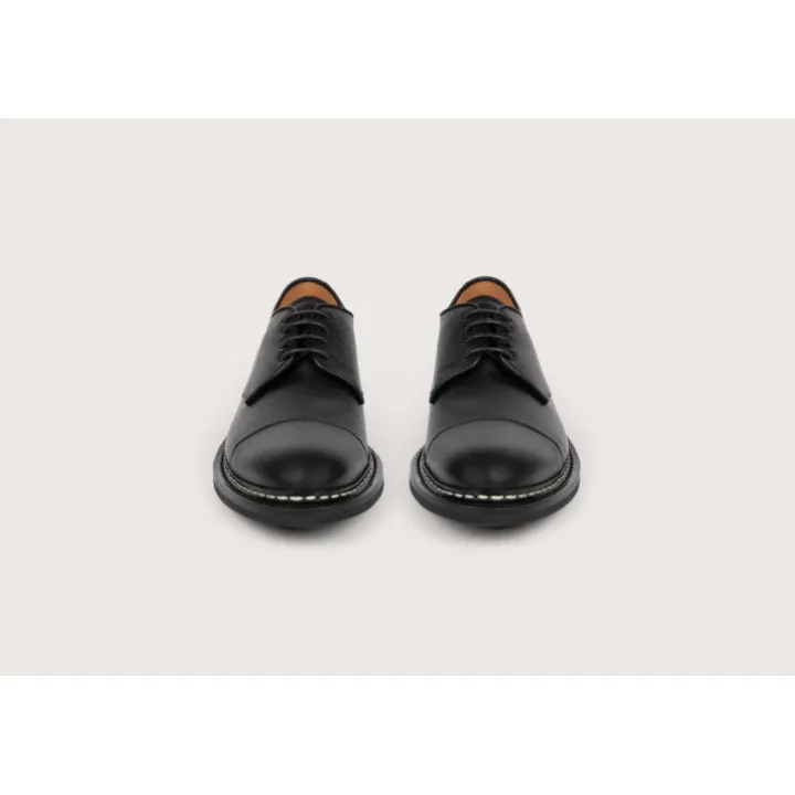 Heschung Derbies|Derby Houx SesamecolorisNoir,semelleRavel