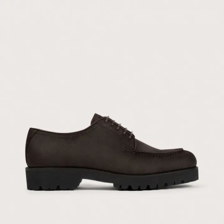 Heschung Les Intemporels|Derbies|Derby Ilex VeloursGcolorisMoro,semelleG-Light