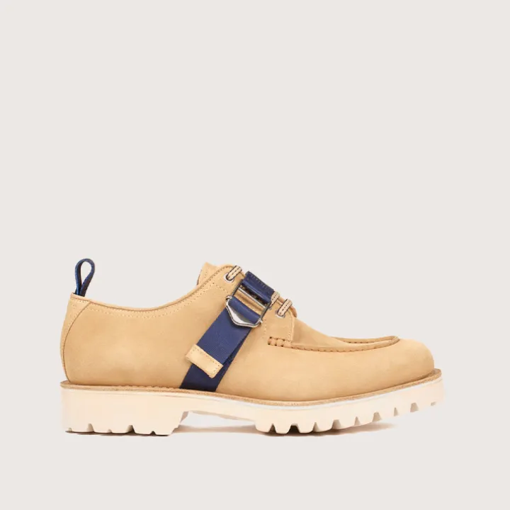 Heschung Derbies|Derby Ilex-S HydrovelourscolorisSable,semelleG-Light